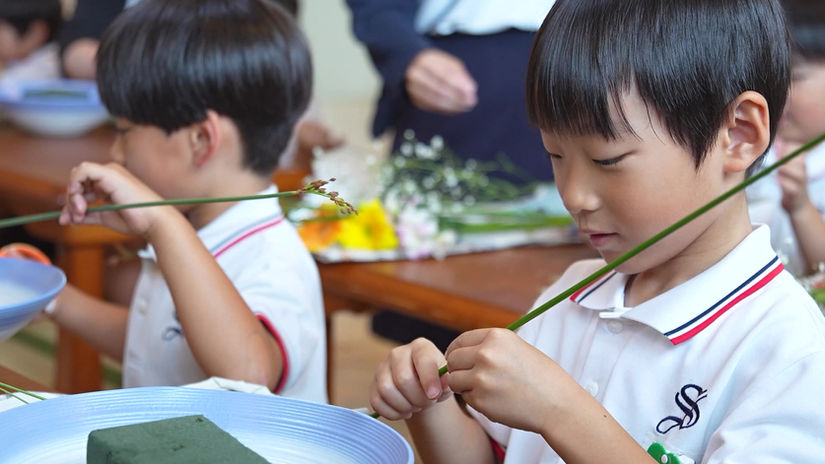 正進幼稚園　生花